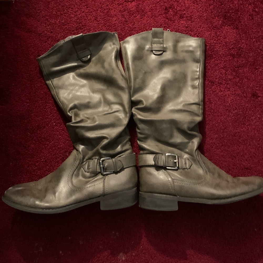 Knee high boots